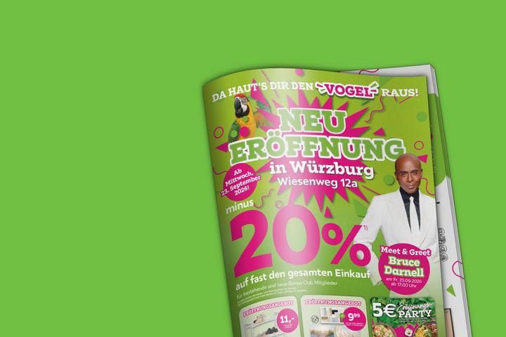 Eröffnungsprospekt Würzburg