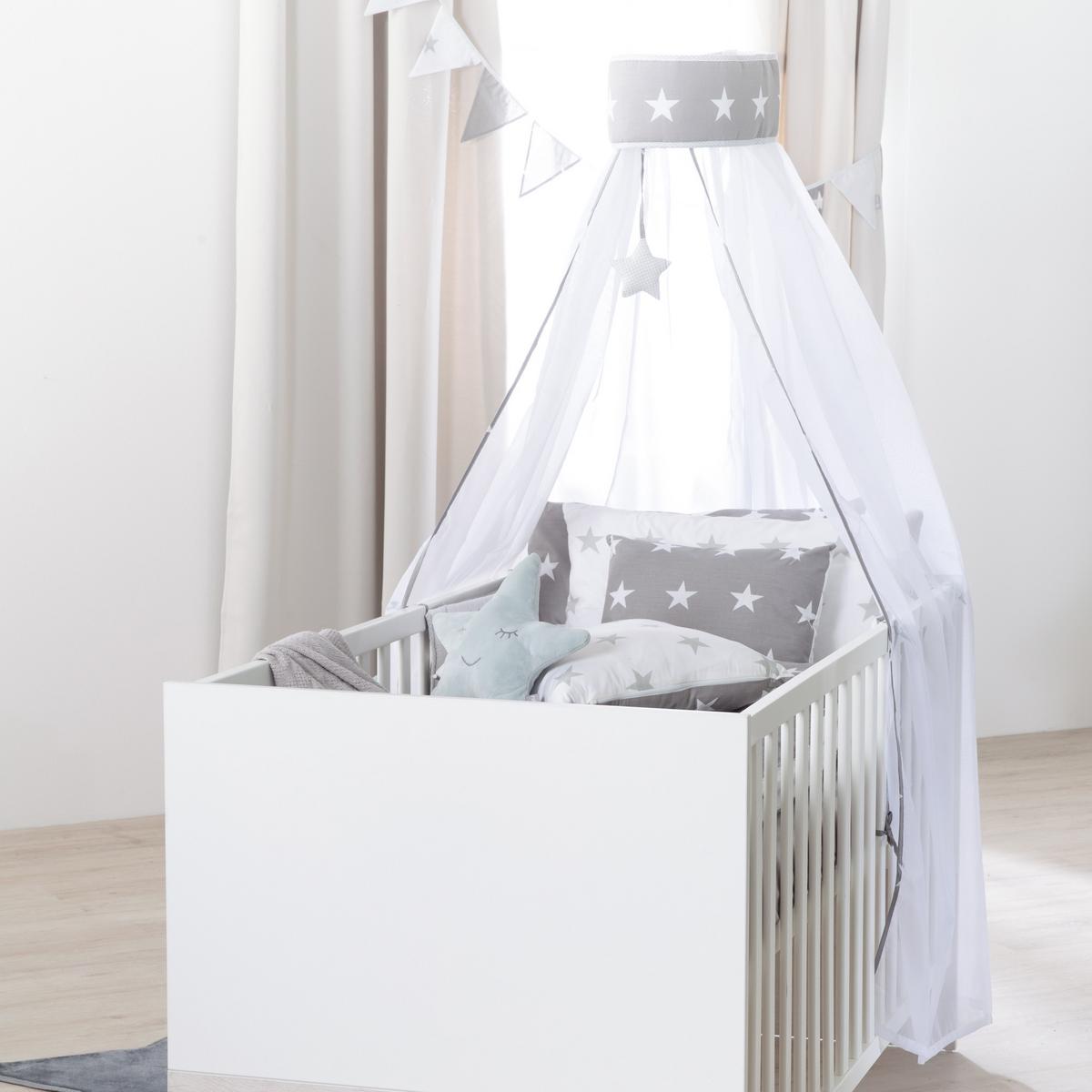 BABYBETT Julia 70 x 140 cm - Weiß, Holzwerkstoff (70/140cm) - Roba