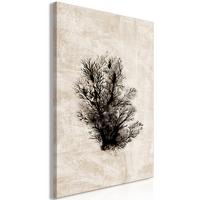 KUNSTDRUCK Braun 40/60 cm - Schwarz/Braun, Textil (40/60cm) - KUNSTLOFT