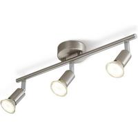 DECKENSTRAHLER Glühfeld 8/13/40 cm - Alufarben, Metall (40/8/13cm) - ZMH