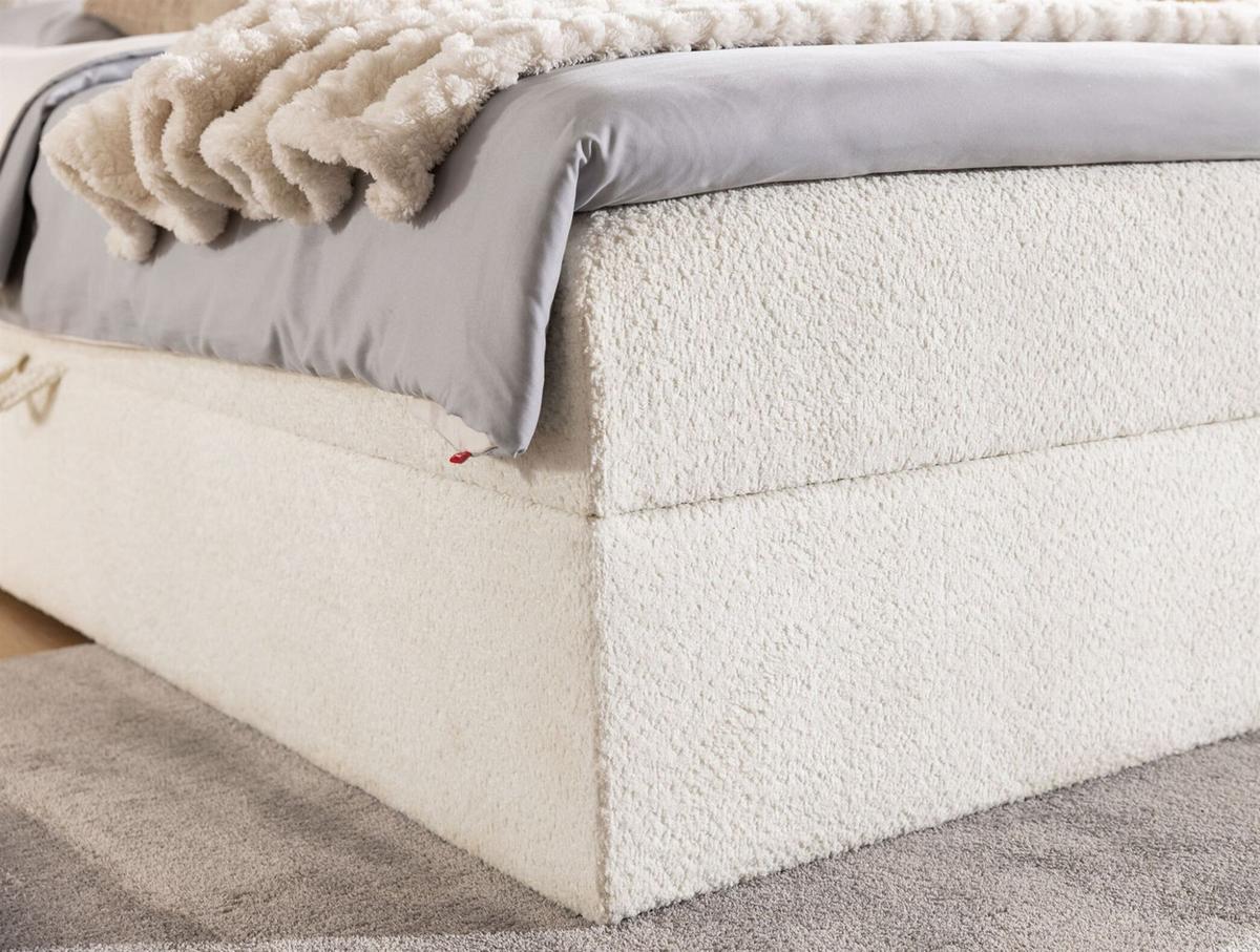 BOXBETT Toribo - Braun, Holzwerkstoff/Textil (200/200cm) - Fun Möbel
