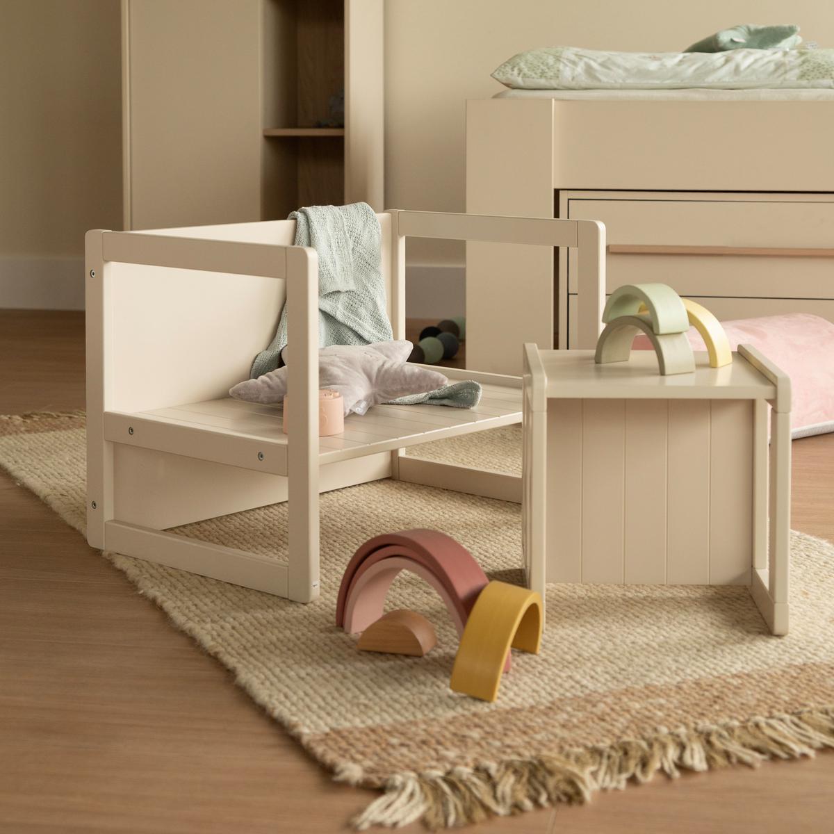 SITZBANK/ TISCH - Kaschmir, Holzwerkstoff (61/44/44.5cm) - Roba