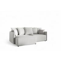ECKSOFA Minea Mit Schlaffunktion - Creme, Holzwerkstoff/Textil (221/153cm) - Fun Möbel