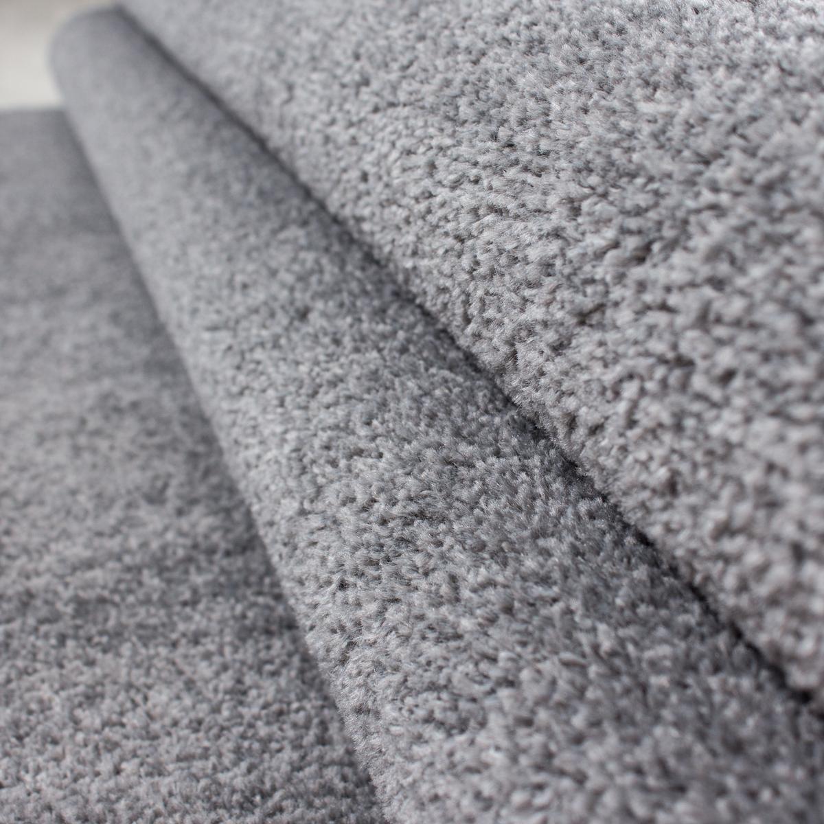 TEPPICH Kurzflor MAIN in Hellgrau, einfarbig, 200 x 290 cm - Grau, Textil (290/200cm) - KADIMA DESIGN