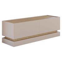 TV-LOWBOARD Zarpant 150 2K - Sandfarben/Eichefarben, Holzwerkstoff (150/47/37cm) - MIRJAN24