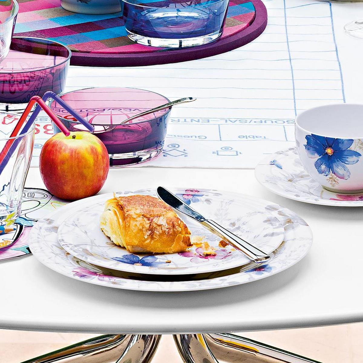 GOURMETTELLER Mariefleur Gris Basic bunt ø 30 cm - Multicolor, Keramik (30cm) - Villeroy & Boch