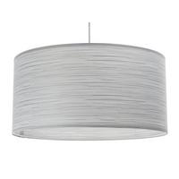 HÄNGELEUCHTE Grau 60/30 cm - Grau, Kunststoff (60/1/30cm) - ONZENO
