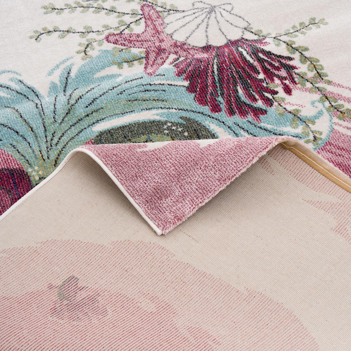 KINDER TEPPICH MAUI KIDS MEERJUNGFRAU - Rosa, Textil (80/150cm) - Pergamon