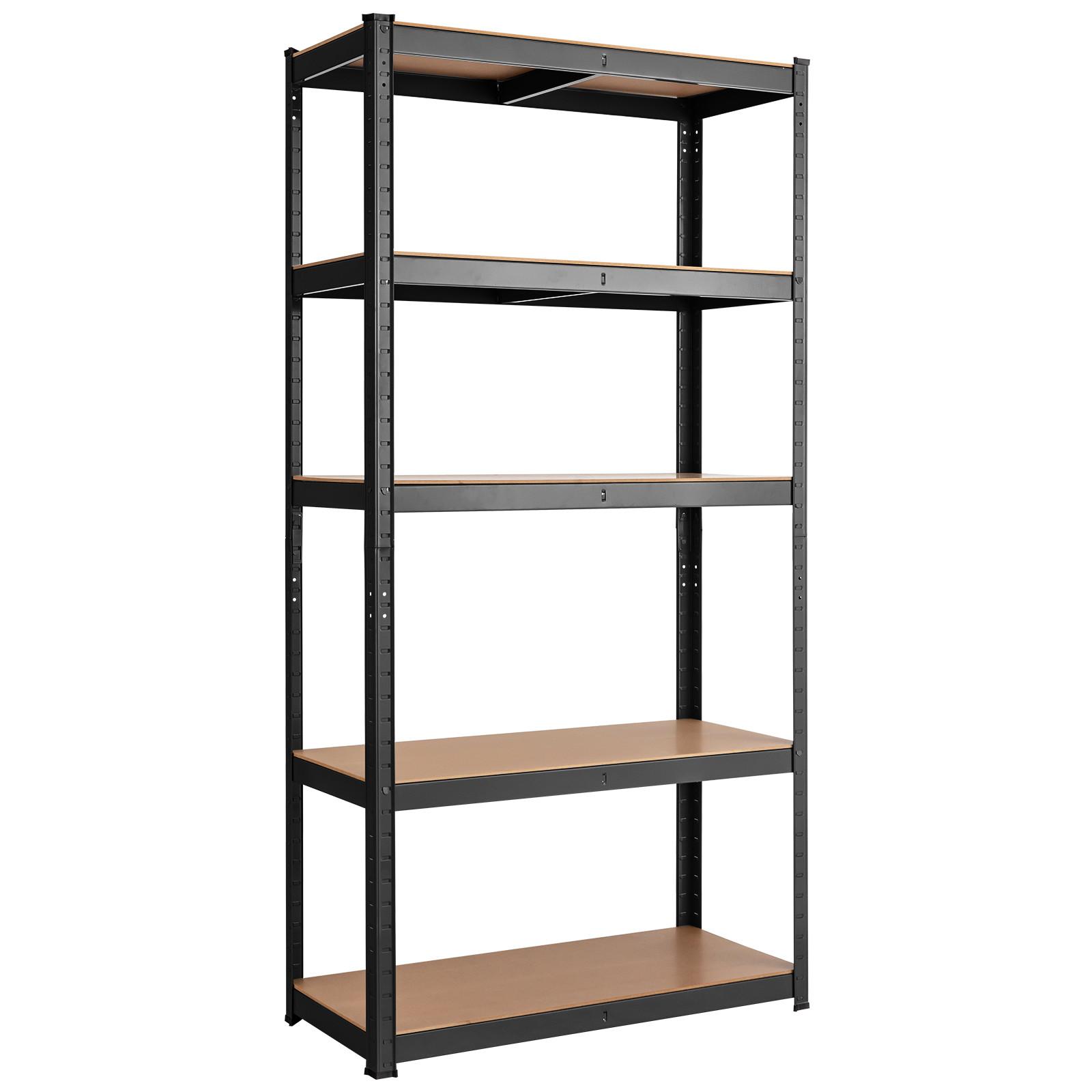 LAGERRGAL Schwarz - Schwarz, Holz (75/150/30cm) - COSTWAY