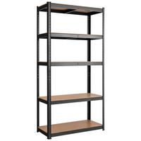 LAGERRGAL Schwarz - Schwarz, Holz (75/150/30cm) - COSTWAY
