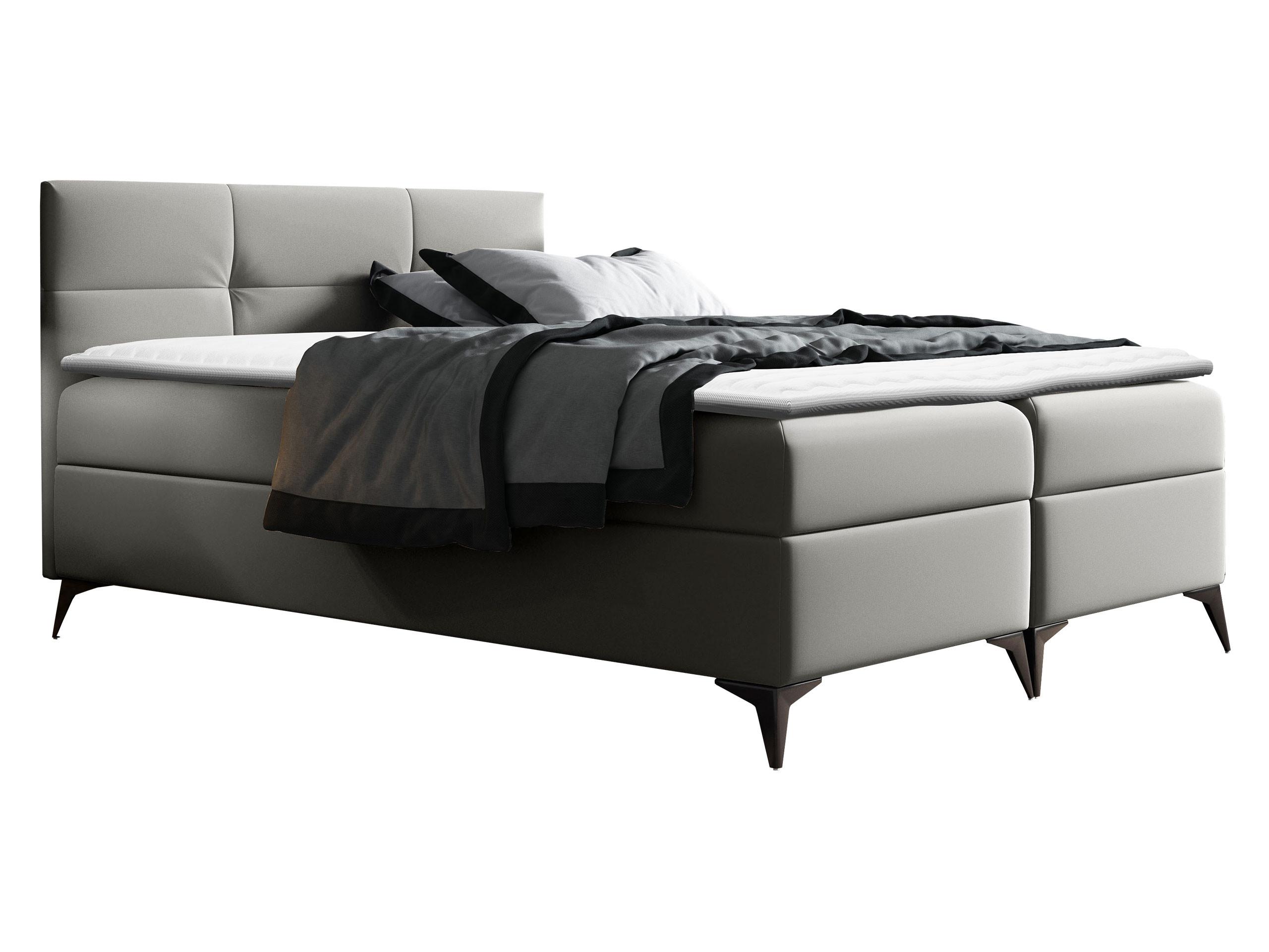 BOXBETT Figaro - H3 - Grau, Holz (160/200cm) - MIRJAN24