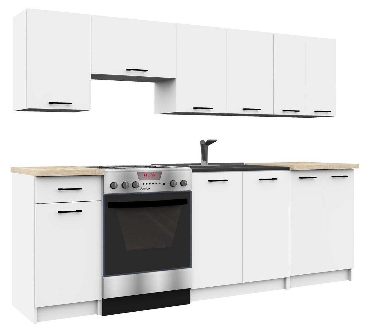 HÄNGESCHRANK Weiß 82/60/55 - Weiß, Holzwerkstoff (60/82/55cm) - RAUMHIRSCH FURNITURE