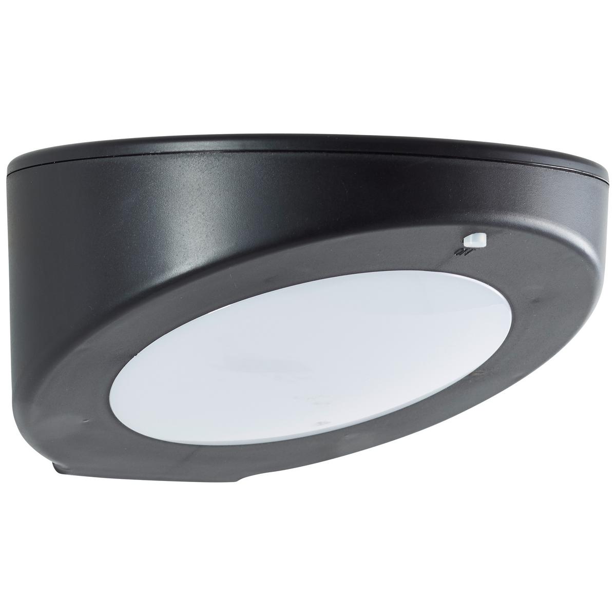 AUSSENWANDLEUCHTE Bardum G96924/06 - Schwarz, Metall (16/8/16cm) - Brilliant