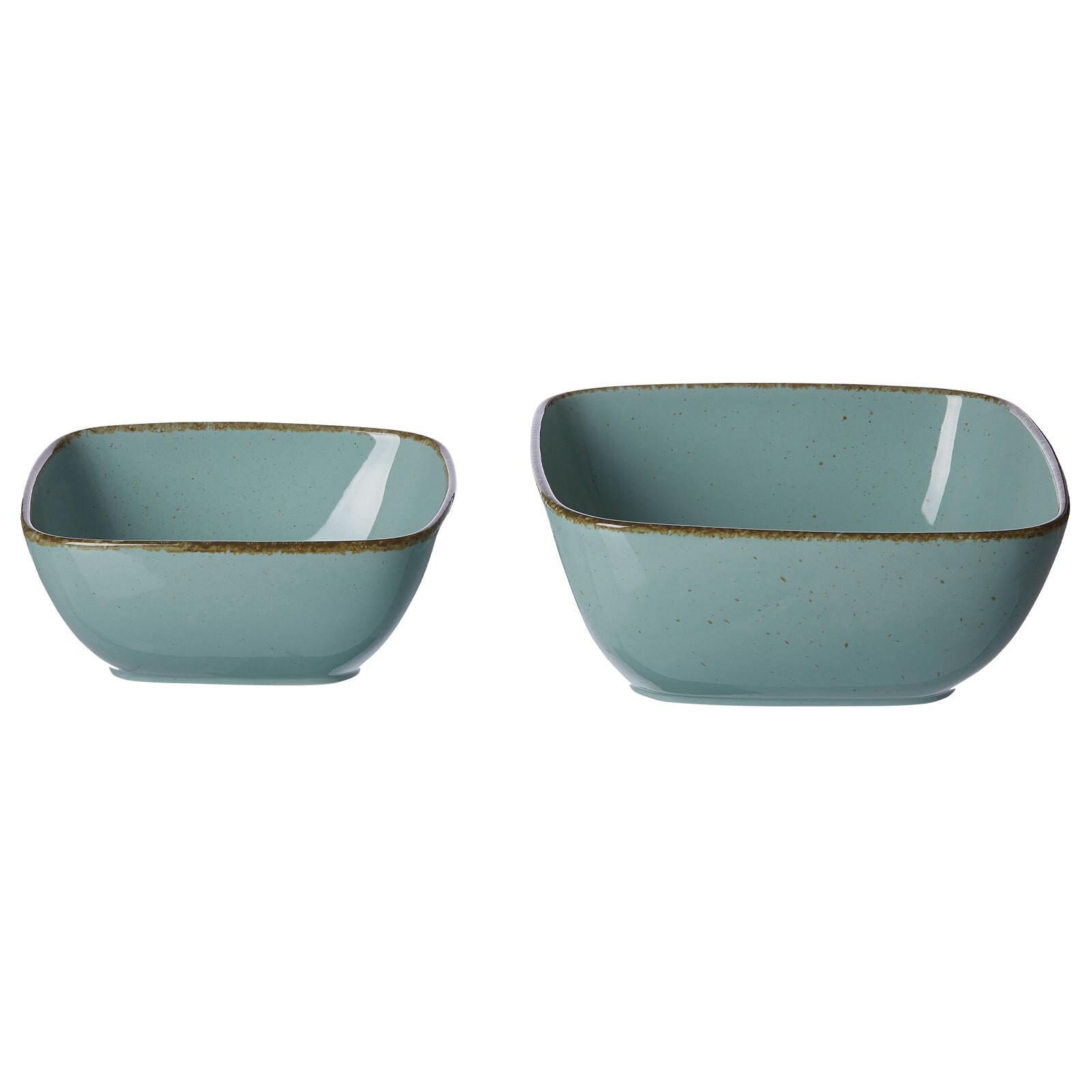 SERVIERSCHALEN-SET Casa Blau 2-tlg. - Blau, Keramik (2/2/2cm) - Ritzenhoff Breker