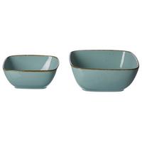 SERVIERSCHALEN-SET Casa Blau 2-tlg. - Blau, Keramik (2/2/2cm) - Ritzenhoff Breker