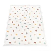 KINDERTEPPICH Waschbar, mit Punkte-Motiv, aus Polyester, Mehrfarbig, 120 x 160 cm - Multicolor, Textil (160/120cm) - KADIMA DESIGN