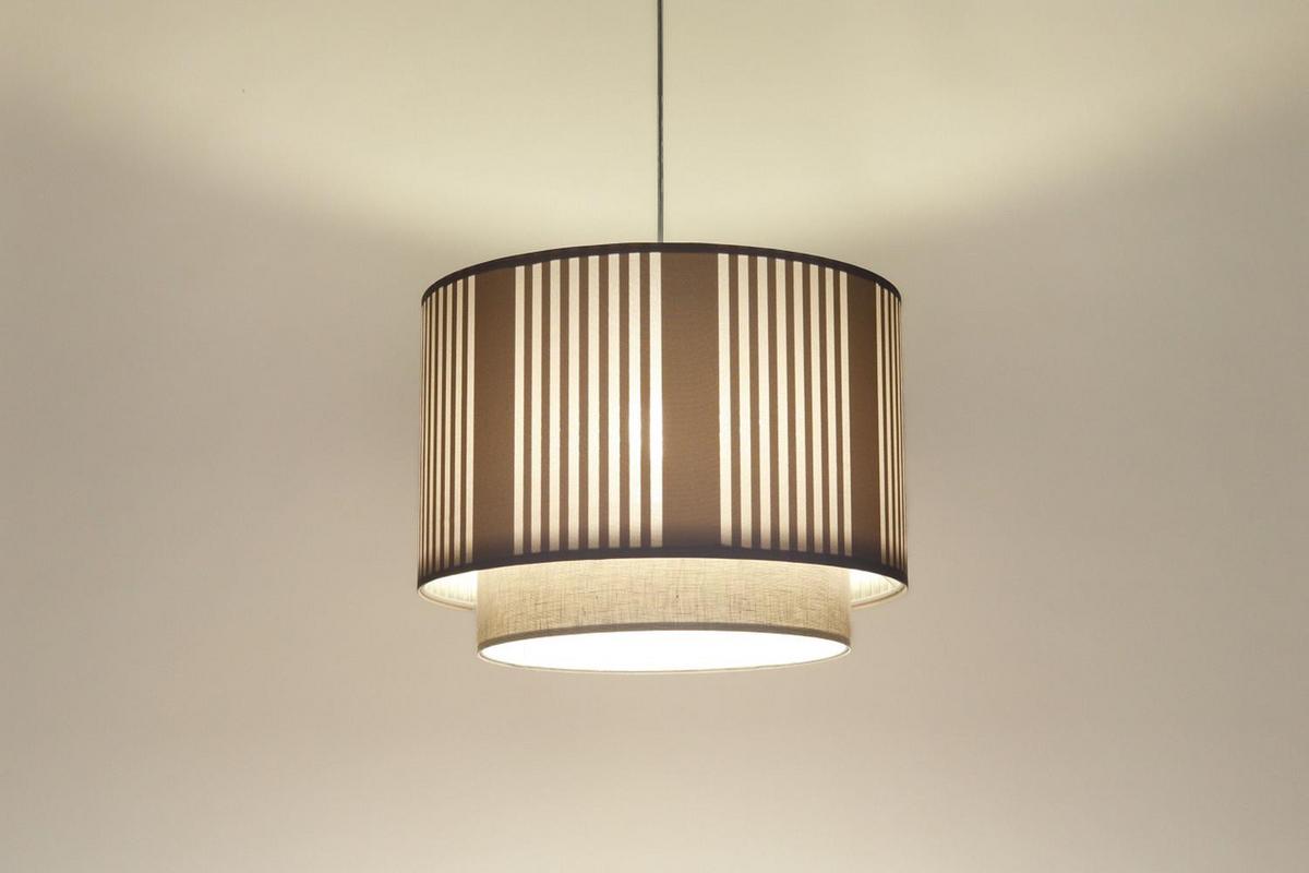 HÄNGELEUCHTE Grau 50/106 cm - Beige/Grau, Kunststoff (36/0.6/106cm) - ONZENO
