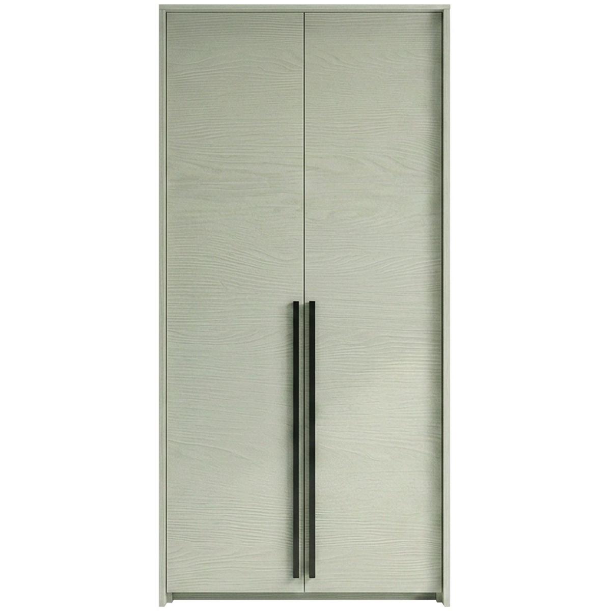 DREHTÜRENSCHRANK Giana mit 2 Türen, 105 cm, Eukalyptusfarbe - Eukalyptusholzfarben, Holzwerkstoff (105/217/65cm) - Beautysofa