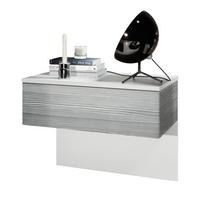 NACHTTISCH Sleep Fronten in Avola-Anthrazit - Anthrazit, Holzwerkstoff (60/46/35cm) - Vladon