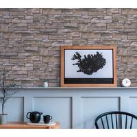 VLIESTAPETE Grau 53/1005 cm - Braun, Textil (53/1cm) - KUNSTLOFT
