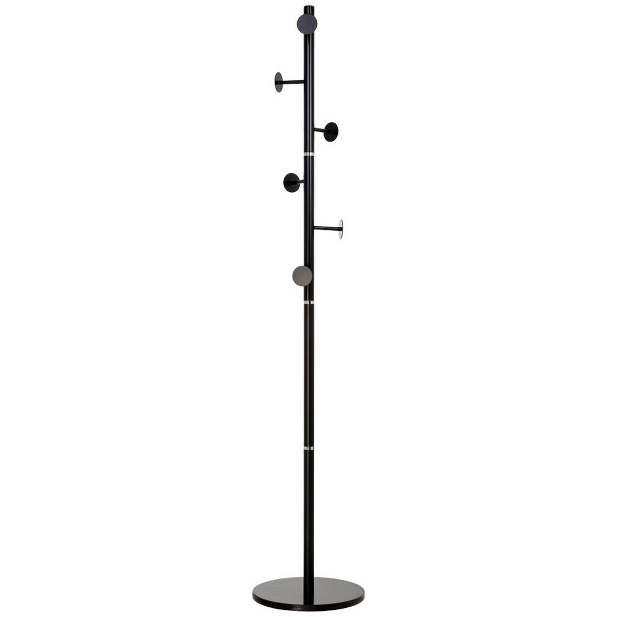GARDEROBE aus metall - Schwarz, Metall (36/178/36cm) - Wanderlust