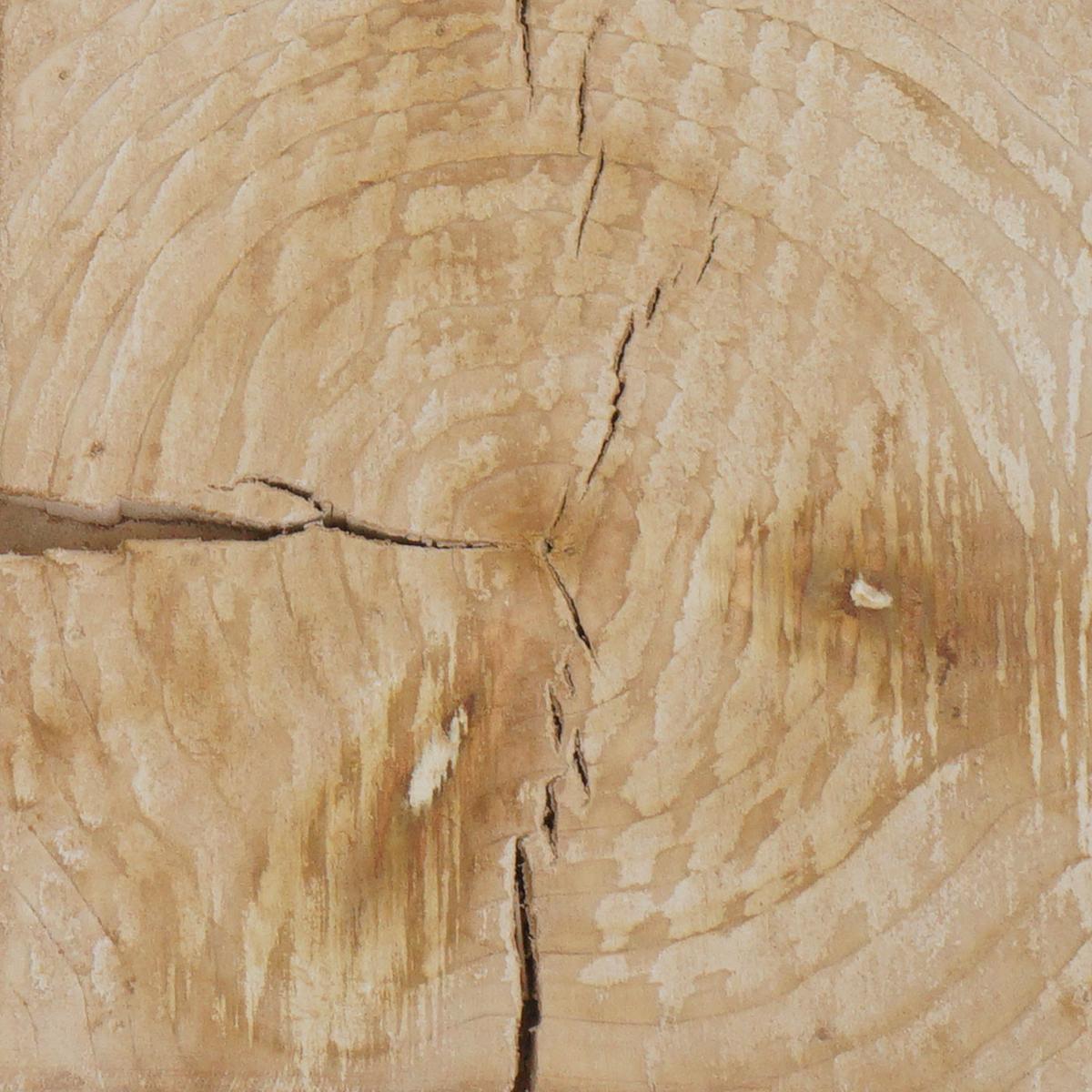 HOCKER Braun - Braun, Holz (32/46/32cm) - MCW