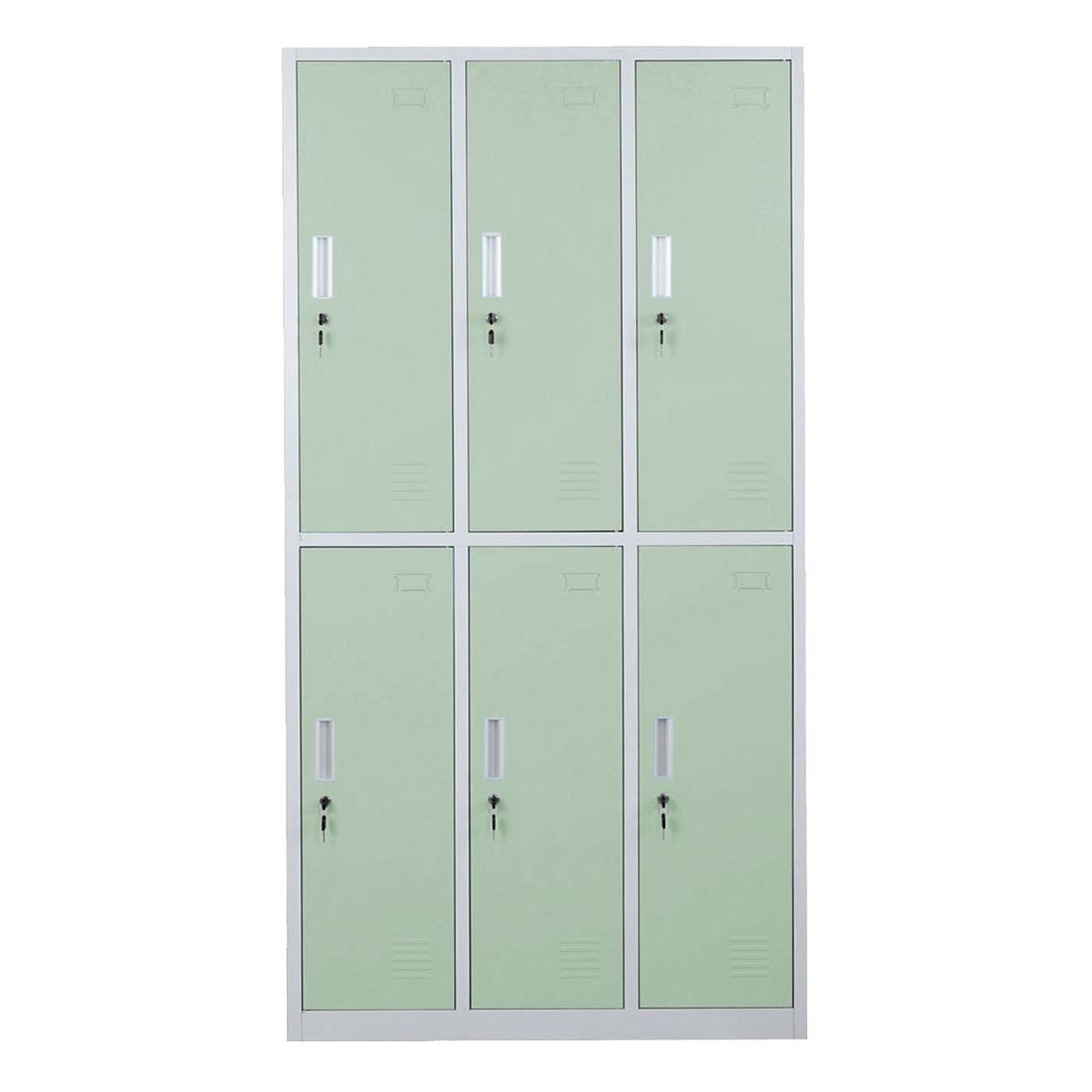 SCHLIESSFACH Green - Grün, Metall (180/180/50cm) - MCW
