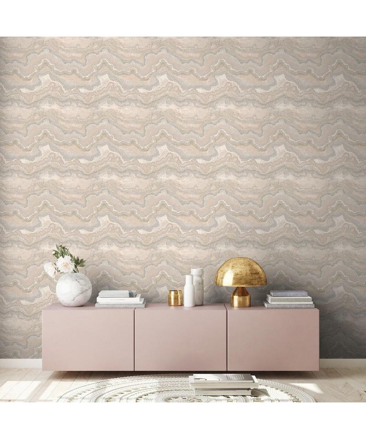 VLIESTAPETE Beige 53/1005 cm - Beige, Textil (53/1cm) - KUNSTLOFT