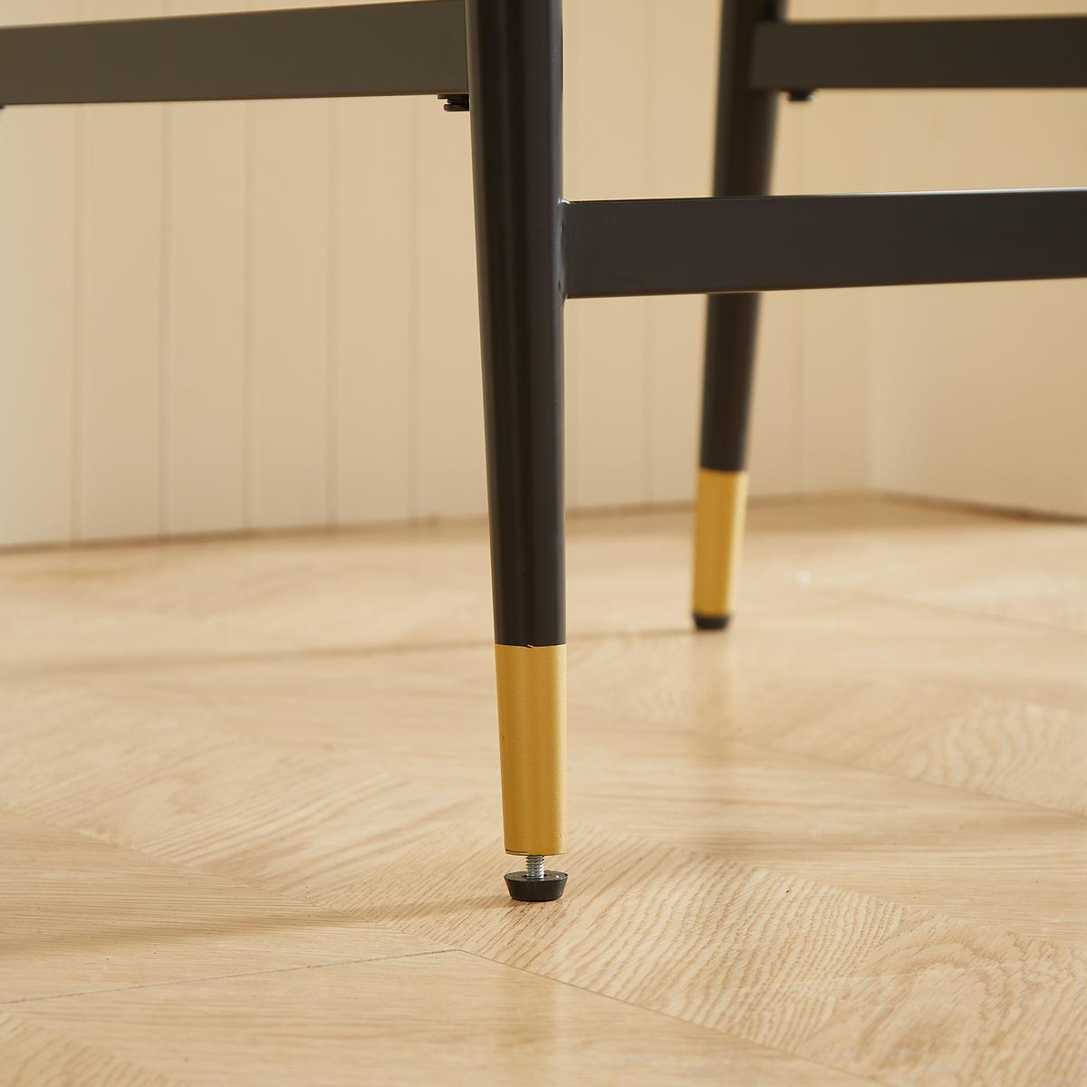 BARHOCKER 2er-Set mit Skandinavisches Design - Weiß, Textil (49/102/59cm) - Urban Meuble