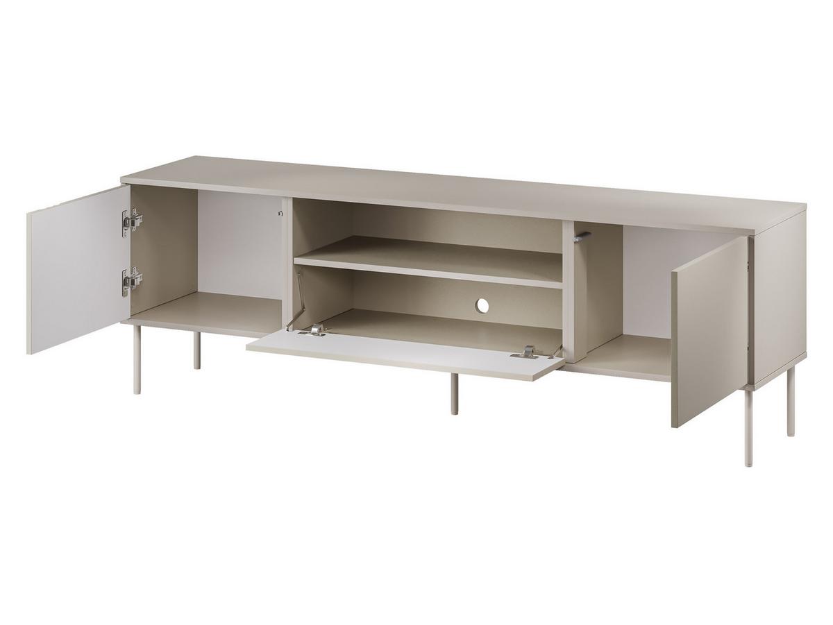 TV-LOWBOARD Tresse 180 EF - Beige, Holzwerkstoff/Metall (180/55/40cm) - MIRJAN24