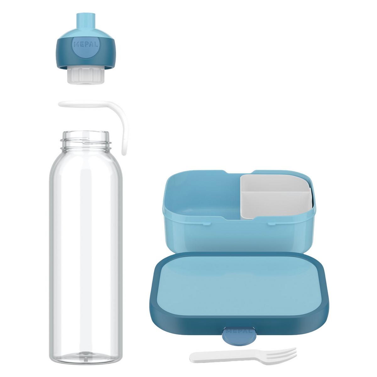 PAUSENSET Campus (2025) Cool Blue 2-tlg. - Blau, Kunststoff (2/2/2cm) - Mepal