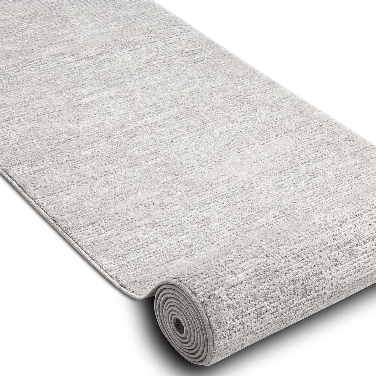 LÄUFER TULS MODERN 90/100 cm - Grau, Textil (90/100cm) - rugsX