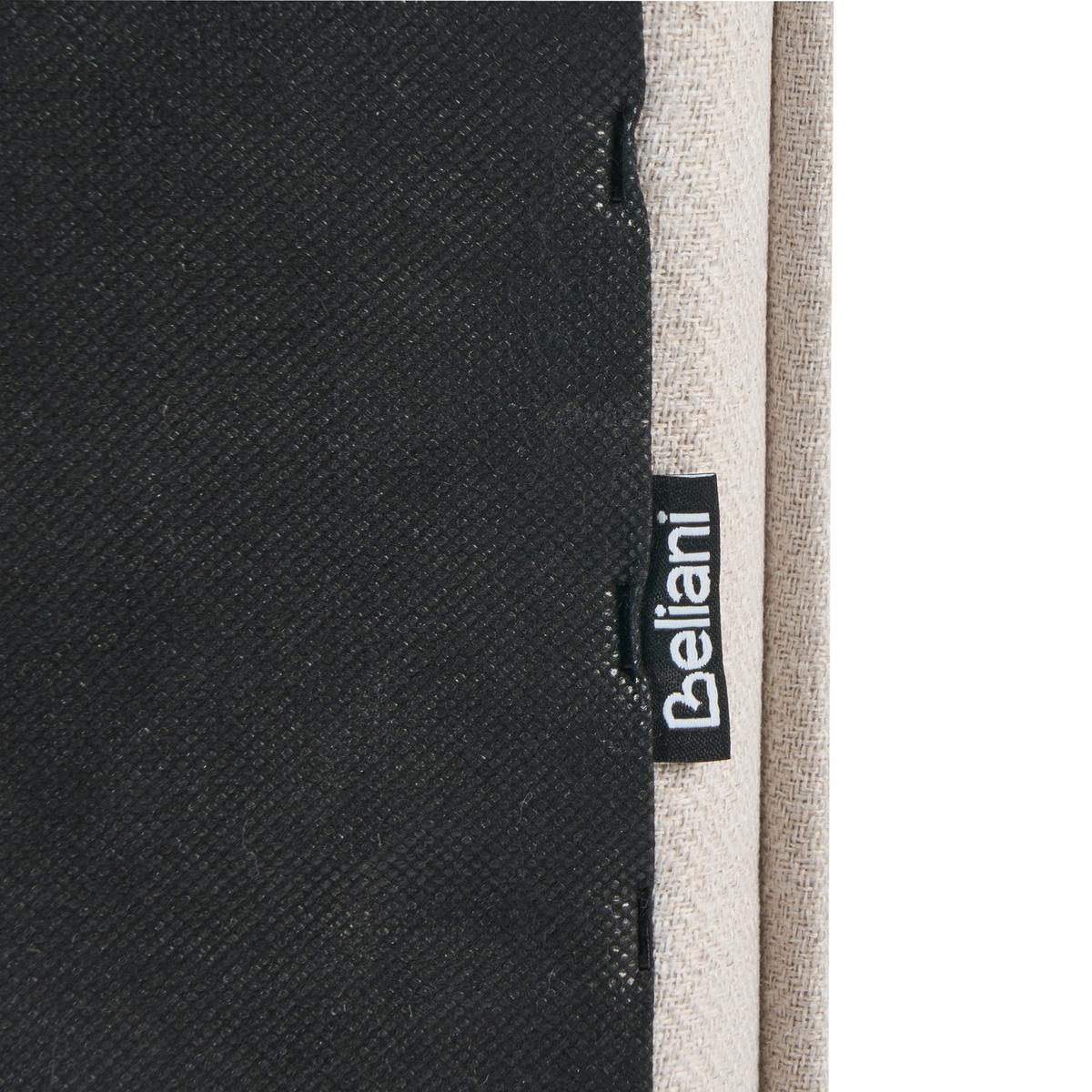 POLSTERBETT mit Lattenrost 180/200 cm Beige Sennez - Beige, Textil (180/200cm) - Beliani