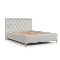 POLSTERBETT Lido 120/200 cm Hellbeige im Riva Stoff - Beige/Naturfarben, Holz/Holzwerkstoff (120/200cm) - AltaBeds
