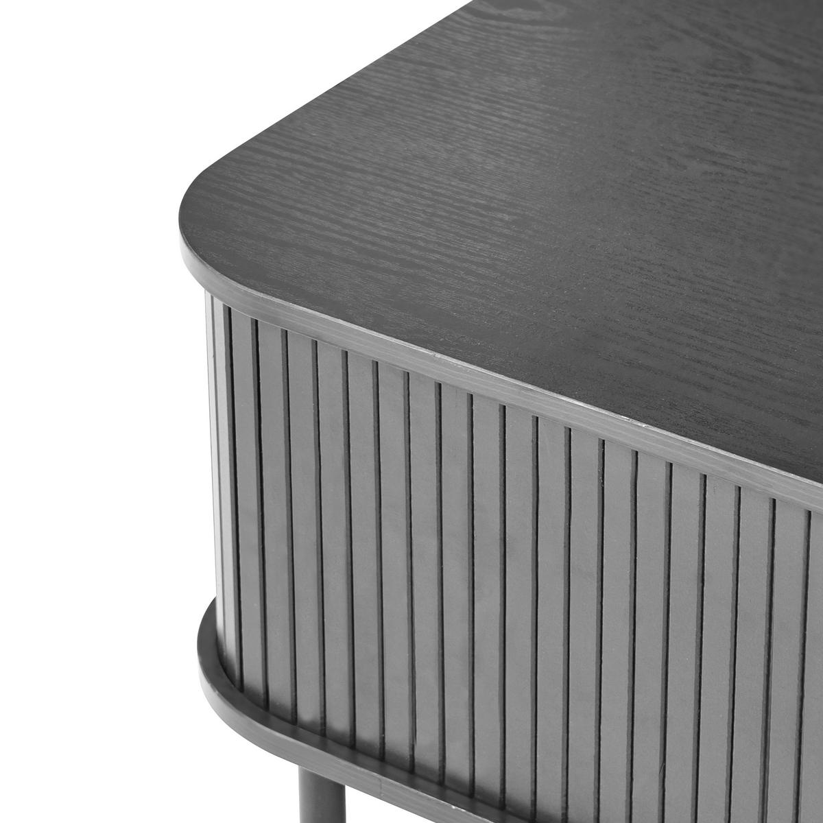 COUCHTISCH Schwarz Bradley - Schwarz, Holzwerkstoff (120/60/41cm) - Beliani