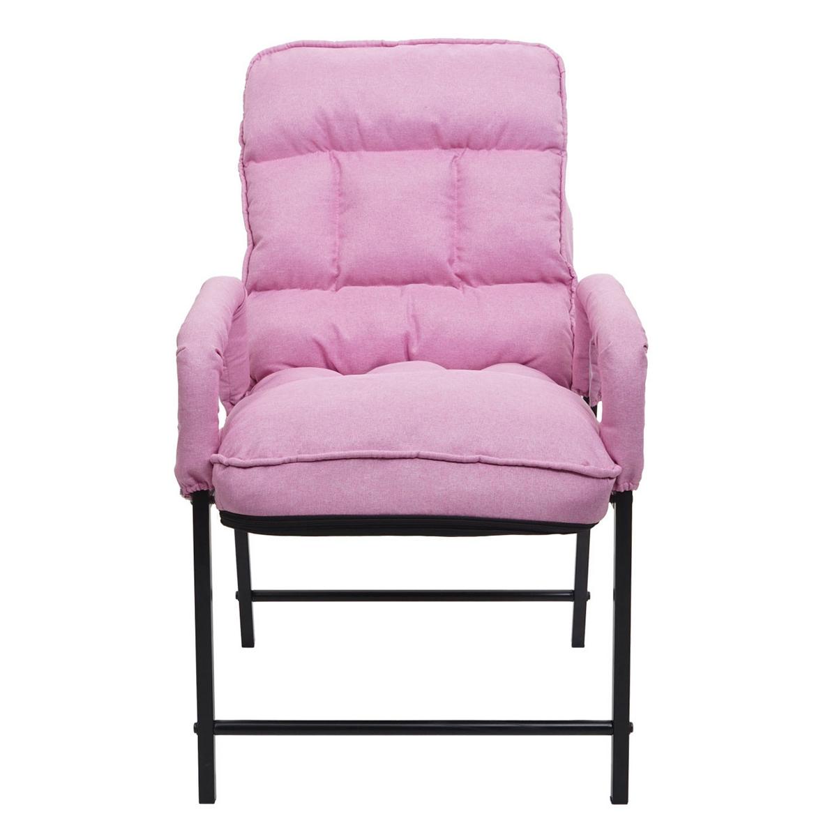 ESSZIMMERSTUHL Altrosa - Altrosa/Rosa, Textil (57/96/111cm) - MCW