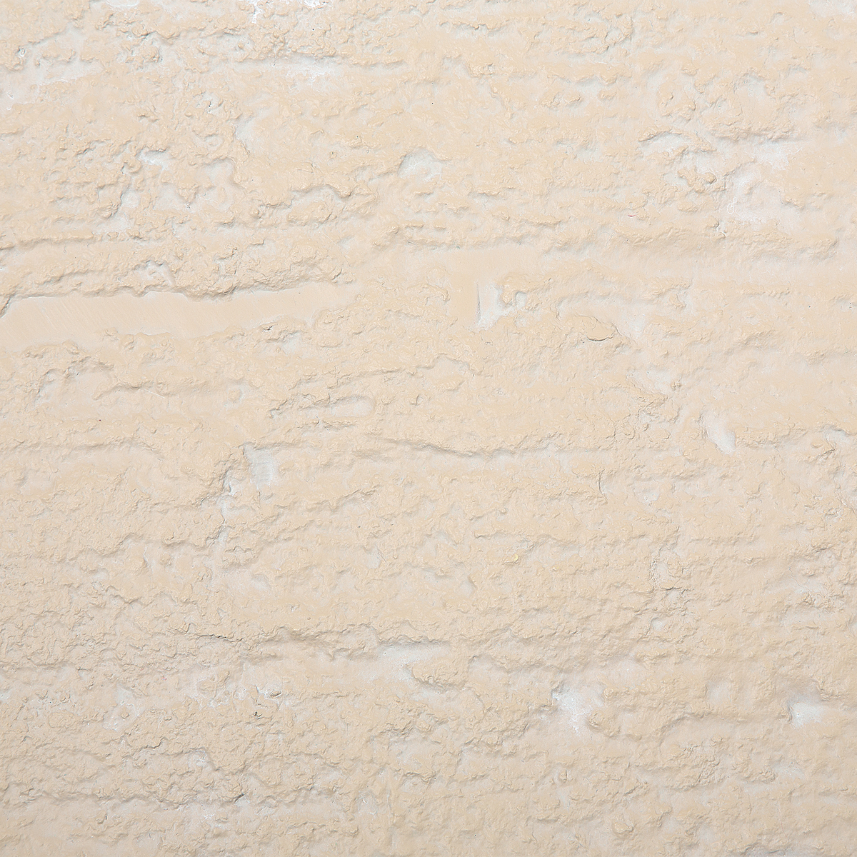 BLUMENTOPF sandbeige rund 43/43/60 cm Camia - Beige, Stein (60cm) - Beliani
