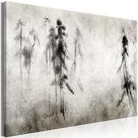 KUNSTDRUCK Grau 120/80 cm - Schwarz/Grau, Textil (120/80cm) - KUNSTLOFT