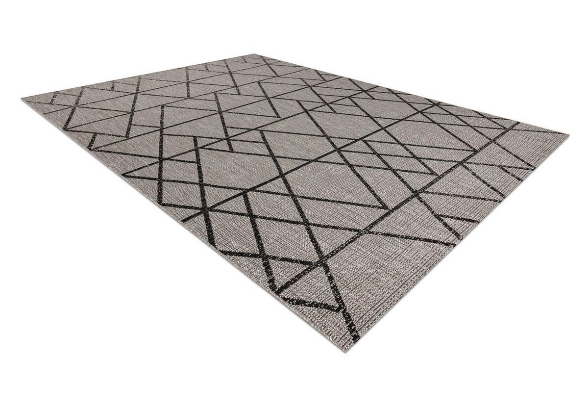 TEPPICH Floorlux 80/150 cm - Grau, Textil (80/150cm) - rugsX