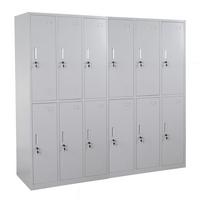 SCHLIESSFACH Grau - Grau, Metall (180/180/50cm) - MCW