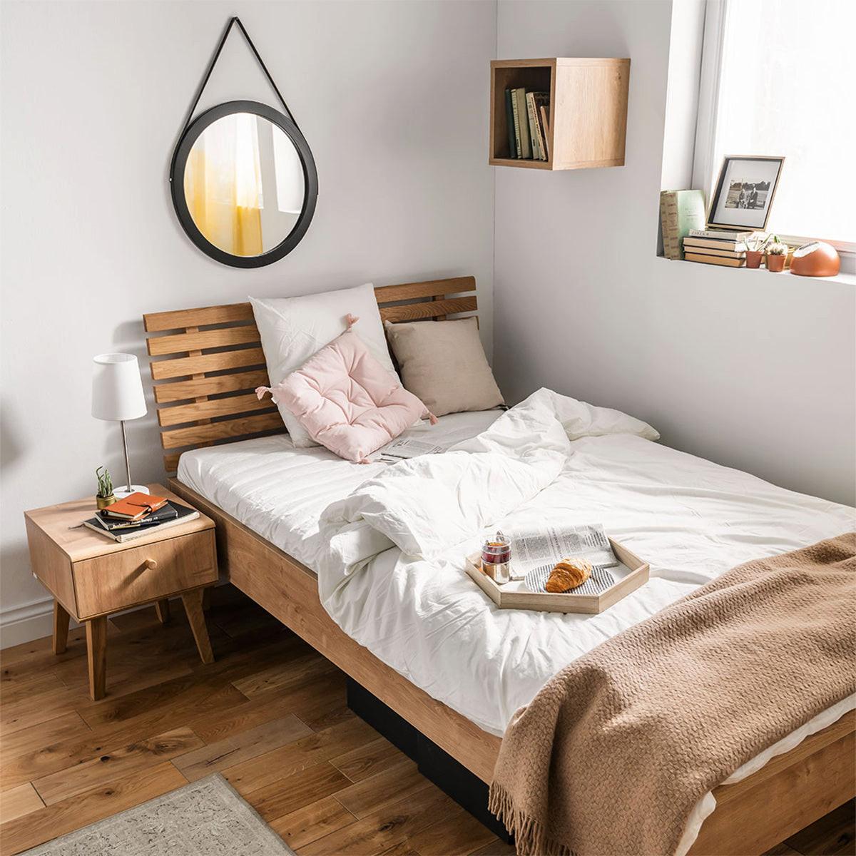 BETT 90/200 Holz - Braun, Holzwerkstoff (90/200cm) - Petits-meubles