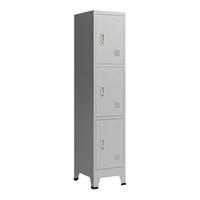 SPIND Joroinen - Grau, Metall (38/180/45cm) - [en.casa]