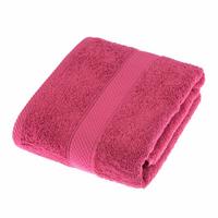DUSCHTUCH Essential himbeere 70/130 cm - Pink, Textil (70/130cm) - Homescapes