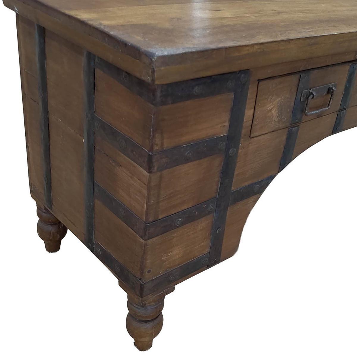 TV-LOWBOARD aus Holz, 175x45x57cm - Braun, Holz (175/57/45cm) - Wanderlust