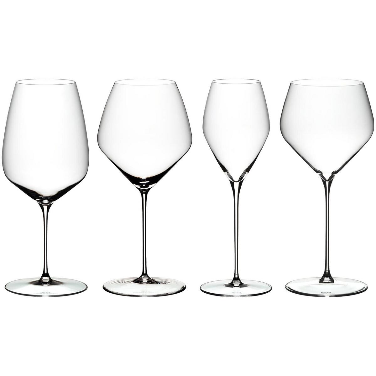 VERKOSTUNGSSET GLÄSERSET Veloce transparent 4er Set - Transparent, Glas (0.001L) - Riedel