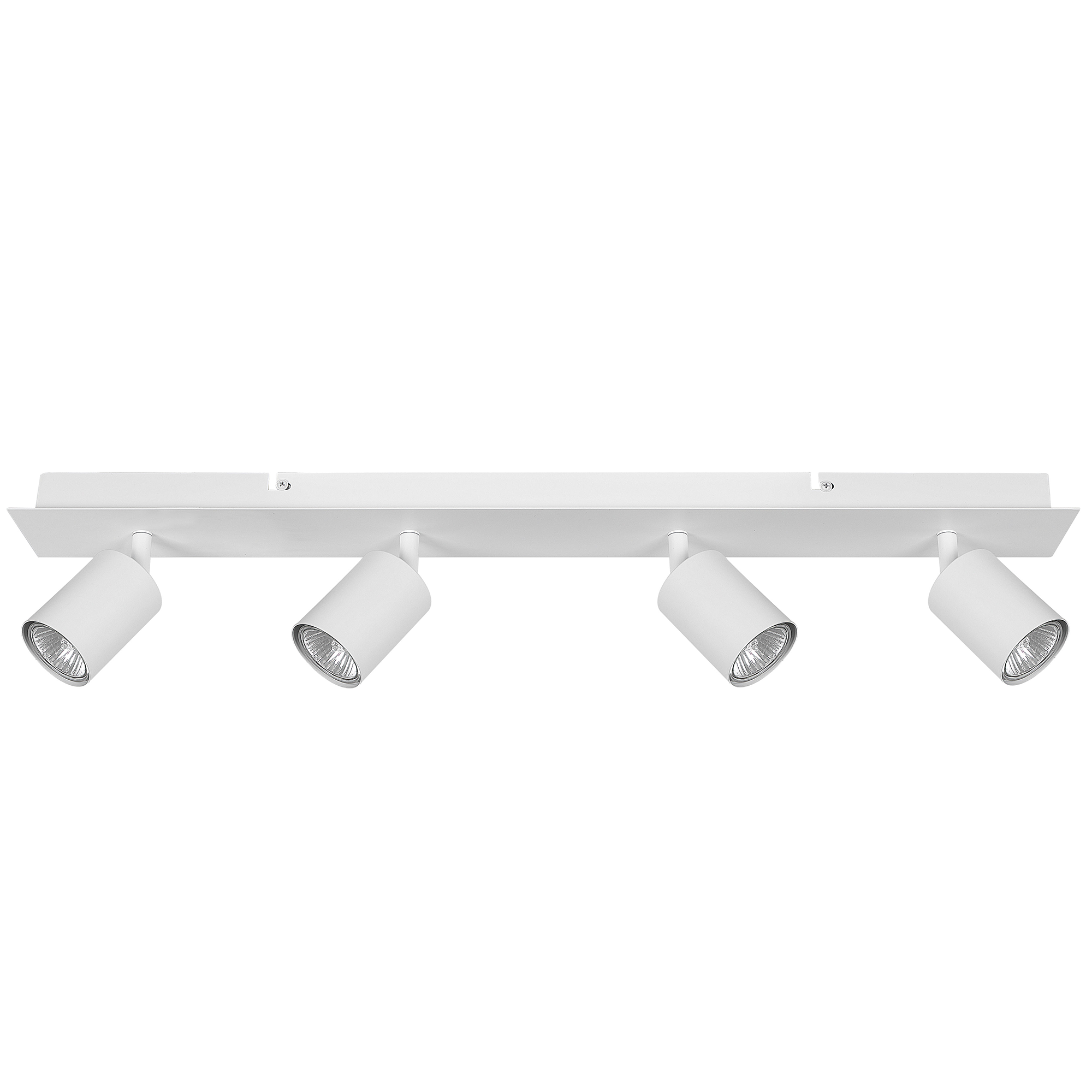 WANDLEUCHTE 2er-Set Tigris 8/13/13 cm - Weiß, Metall (70/17/8cm) - Beliani