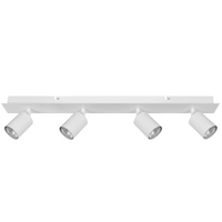 WANDLEUCHTE 2er-Set Tigris 8/13/13 cm - Weiß, Metall (70/17/8cm) - Beliani
