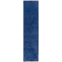 HOCHFLOR SHAGGY LÄUFER TEPPICH PALACE - Dunkelblau, Textil (80/160cm) - Snapstyle