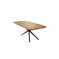 MASSIVHOLZTISCH Danette 9 140x76x90 Esszimmertisch Wildeiche geölt - Wildeiche, Holz (140/76/90cm) - 58aufmkessel