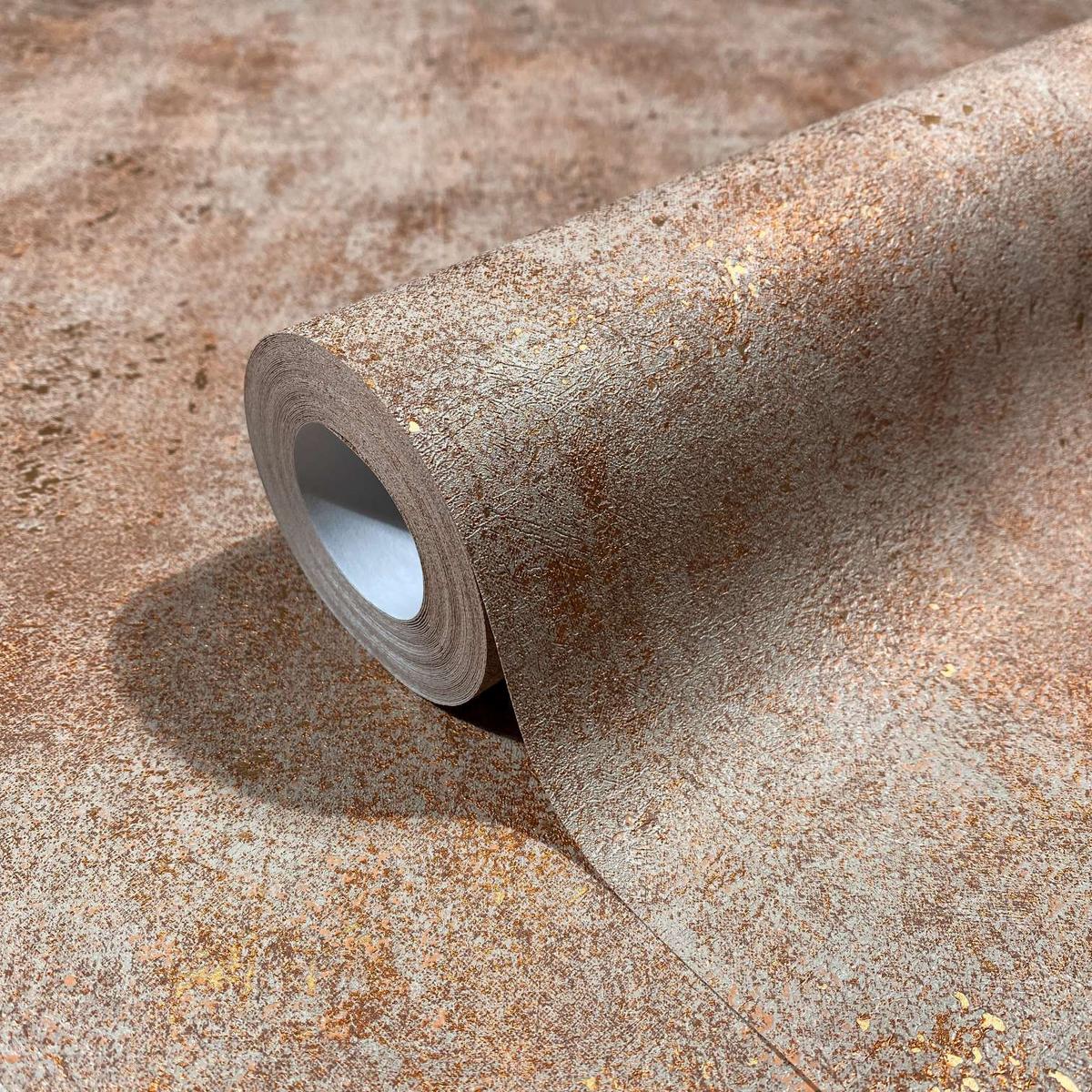 VLIESTAPETE Uni Tapete beige, braun - Beige/Braun, Papier (53/1cm) - marburg
